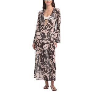 TRINA TURK Florence Mesh Cover-up Maxi Dress
